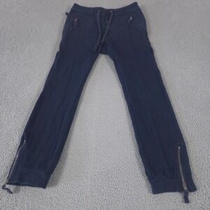 Ralph Lauren Pants Womens Medium‎ RLX Jogger  Terry Cotton Drawstring Zip Ankle